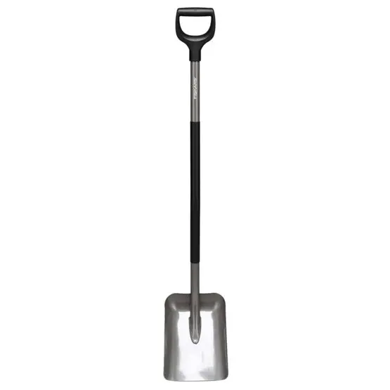 PALA DE JARDIN RECTA FISKARS ERGONOMIC, MATERIAL: ACERO AL BORO, LONGITUD 23 CM - 1