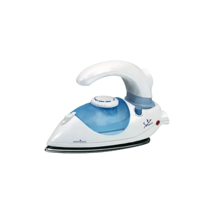 Jata PL357N Plancha de Viaje 800W Suela Inoxidable Azul Blanco - Compacta y Potente - 1