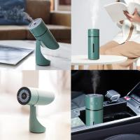 Humidificador, 260Ml, niebla fina Nano, rotación de 90 grados, 2 modos de niebla, humidificador de aire de coche con 3 colores LED cambiantes, para habitación de bebé, oficina en casa - details 3