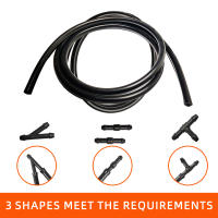 Kit De Conector De Tubo De Agua Para Limpiaparabrisas 1/2/3/4M Con Boquilla De Roce Straight Pipe Jet De Enchufe T Y Para Parabrisas - details 3