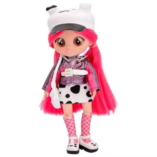 BFF BY BEBÉS LLORONES Bebés Llorones Dotty | Muñeca fashion Coleccionable con Pelo largo, Ropa de tela y 9 Accesorios - Juguete regalo para niñas y niños +5 Años - 1