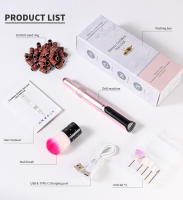 Taladro De Uñas Recargable 35000RPM Con Pantalla Para Manicura Herramientas Para Esmalte De Gel Adecuado Para Manicura - details 2