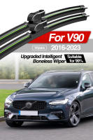 LimpiaParabrisas Anteojos Delantero Para Volvo V90 2016-2023 Pares Accesorios De Ventanas 2017 2018 2019 2020 2021 2022 Material De Goma Natural - details 0
