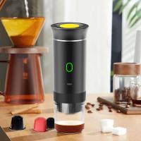 Máquina de café Espresso portátil eléctrica inalámbrica 3 en 1 para coche y hogar, cafetera de Camping, cafetera de viaje para cápsulas en polvo - details 17