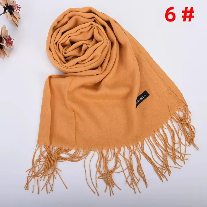 Bufanda De Color Sólido Para Otoño E Invierno 100g Para Hombres Y Mujeres Bufanda De Cuello Unisex De Poliéster Estilo Casual - 1
