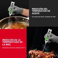 HABOTEST HT690 Termómetro Digital De Lectura Instantánea Para Carne Y Cocina Termómetro De Grilled BBQ Y Freído En Aceite - details 16