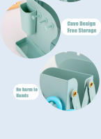 Soporte De Libros De Escritorio Con Estante Retráctil Y Porta Bolígrafos Estudiante Clip Fijo Rack De Almacenamiento Plegable - details 7