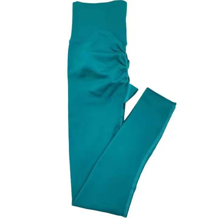 Mitaogirl - Leggings de yoga sin costuras para mujer, calcetines de entrenamiento de gimnasia, levantamiento de cadera, belleza, glúteos - 1