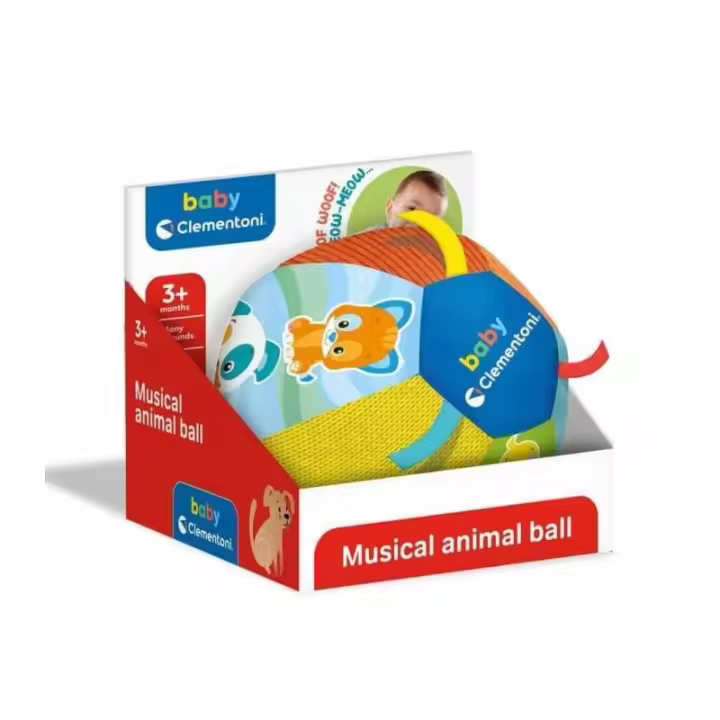 PELOTA MUSICAL ANIMAL FRIENDS DE CLEMENTONI - 1