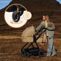 Carrito de Bebé 2 en 1 MERIL de Lionelo – Capazo XL y Silla de Paseo Reversible hasta 22 kg, Ideal desde el Nacimiento hasta 4 Años - details 2