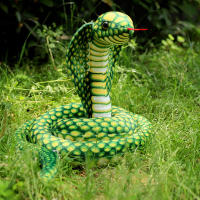 Juguete De Peluche Cobrera Simulación Muñeco De Serpiente Enrollada Decoración Para Fiestas De Niños Y Halloween Material De Peluche Corto Relleno De Poliéster - details 14