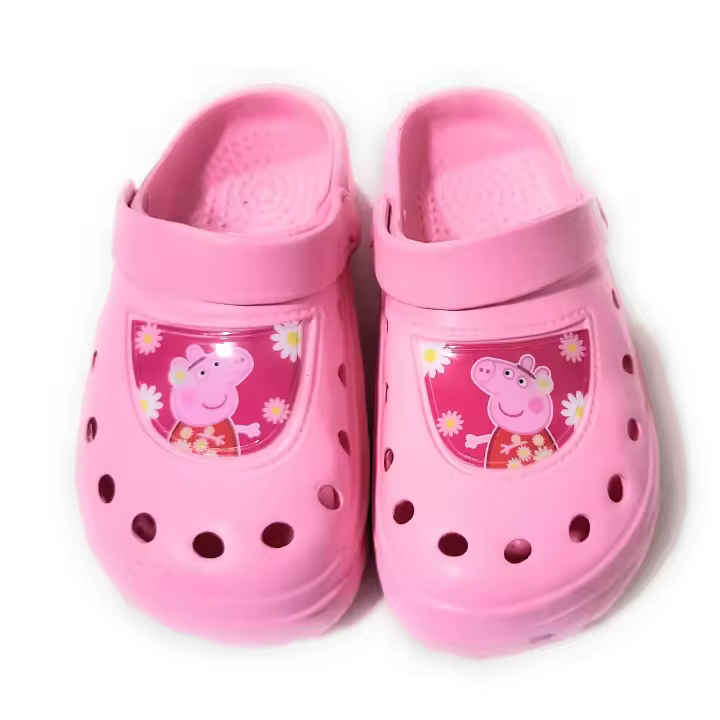 Zuecos Peppa Pig para Niñas | Zuecos Peppa Pig para Playa o Piscina | Zuecos Peppa Pig con suela antideslizante (Talla 32/33) - 1