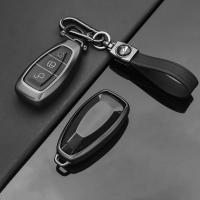 Funda De Llave De Coche Suave TPU Cubierta Completa Para Ford Focus 3 4 ST Mondeo MK3 MK4 Fiesta Fusion Kuga 2013-2017 Con Llavero - details 5