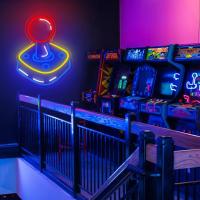 Arcade Joystick Signe Neon USB LED Ajustable Para Decoración De Habitación Bar Game Room Party Regalo Luz Neón Para Sala De Estar - details 2