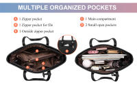 Juego de 3 bolsos de mano Lovevook - details 3