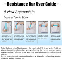 Barra Flexible De Terapia De Codo De Tenis Barra De Resistencia Para Golfers Elbow Tendinitis Muñeca Y Antebrazo Entrenador De Músculos - details 11