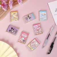 48Pcs Sanrio My Melody Hello Kitty Pegatinas De Anime Juguete Para Niños Estudiantes Suministros Escolares Kawaii Lindo Dibujo Animado - details 2