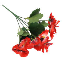 10 Cabezas De Margarita Artificial 26cm Bouquet Para Boda Fiesta Hogar Rama De Flores Artificiales Material COTON - details 11