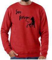 Camisetas de España, San Fermin, Pamplona. Sudadera unisex de Manga Larga. The Running of the Bulls. Ropa Pañuelo San Fermin - details 2
