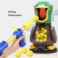 Juguete De Pato Hambriento Con Alzas a La Orilla Electrónico Juego De Tiro Con Bala Suave Contador De Puntos Regalo Para Niños Y Adultos - details 7