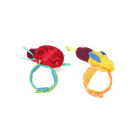 Pulsera de juguete para bebé con forma de escarabajo y abeja, con campanilla de mano. - details 4