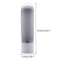Contenedor De Almacenamiento Para Hierbas Blancas Frescas 1/2/3/8PCS Conservador De Vegetales Para Refrigerador Ecológico Y Recipiente De Plástico PC - details 1