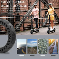 Pneumático De Goma Sólida 10 Pulgadas Para Scooter Eléctrico Ninebot Max G30 Neumático Honeycomb Inflable Resistente a Agujeros 10x2.50 Pieza - details 1