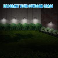 Lámparas Solares para Exterior LED Solares de pared de Maple inoxidable, iluminación exterior, lámpara de pared - details 4