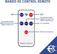 EUROXANTY Sensor Solar Exterior 2 Tamaños | Luces de Seguridad a Prueba de Agua | Detector de Movimiento | Foco Solar - details 2