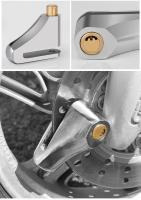 Cerradura De Freno De Disco Impermeable Para Motocicleta Antirrobo Con Llaves Para Motos Scooter Mópeds Motorbike Material De Aleación - details 8