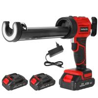 Electric Glue Gun Glass Glue Caulking Gun With LED Working Light 4 Speeds Adjustable Wireless Doors and Windows Electric Sewing Glue Tool for Makita 18V Battery - details 0
