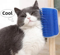 Cepillo De Masaje Para Gatos Rascador De Esquina Adecuado Para Peluquería Y Eliminación De Pelo Cepillo Desmontable Para Gatos Chicos Material Plástico - details 7