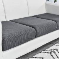 Funda De Sofá Elástica Gruesa En Color Sólido Protector De Muebles Para Sala De Estar Funda De Cojín De Sofá Desmontable - details 9