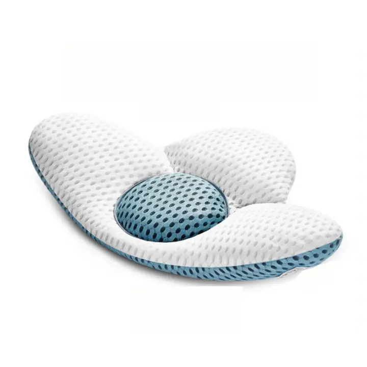 Almohada lumbar 3D with high ground ajustable para el apoyo de la espalda, cojín para aliviar la presión lumbar, adecuada para el repo en cama - 1
