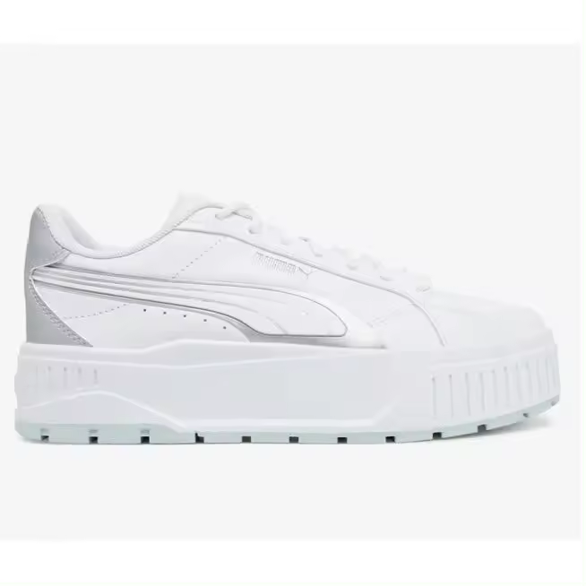 Puma Karmen II Aqua Metallic Zapatillas de deporte para Mujer 401614 01 Blanco - 1