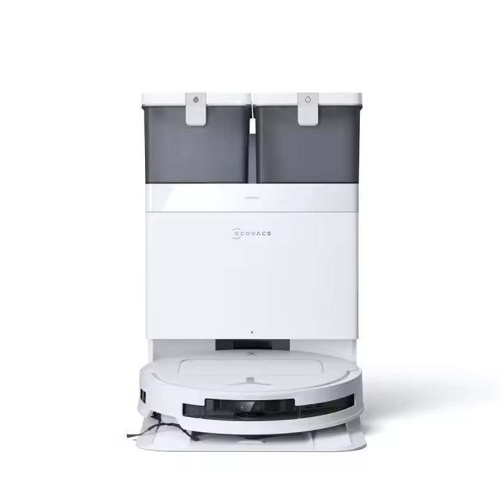 Aspiradora robot blanca Ecovacs Deebot T50 Pro Omni - 1