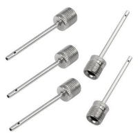 Bomba De Aire Multifuncional Para Baloncesto Y Fútbol 5Pcs Con Válvula Y Adaptador Inflable Para Bola De 4cm Ideal Para Baloncesto Fútbol Voleibol - details 6