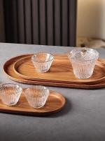 Plato Japonés De Madera Bebida Oval Mini Para Niños 23cm Juego De Comedor Ecológico Y Duradero Estilo Japonés - details 0