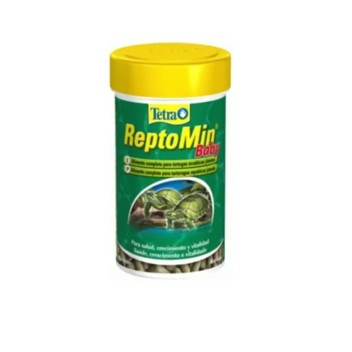 Tetra TETRAREPTOMIN TORTUGAS BABY - Alimento Completo y Equilibrado para el Crecimiento y Desarrollo de Reptiles Acuáticos - 1