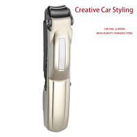 Tijeras De Uñas De Acero Inoxidable Para Hombres Y Mujeres Diseño De Coche Resistente Para Uñas Gruesas Pack De 1 Pieza - details 1