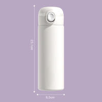 Taza aislante de acero inoxidable 304, botellas de agua aisladas sin BPA con pajita para niños y niñas, viaje escolar - details 2