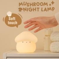Luz Nocturna, Silicona Lampara Bebe Noche Recargable, Luz Quitamiedos Infantil con Función de Atenuación Táctil, Luz Nocturna - details 3