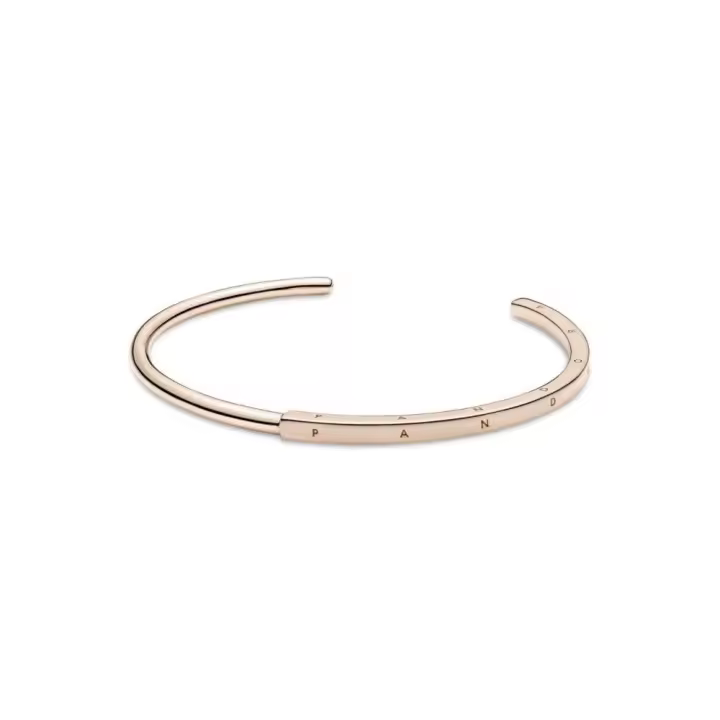 Brazalete abierto de Plata Rose con logo de Pandora Talla 1 589493C00-1  Silver PANDORA - 1