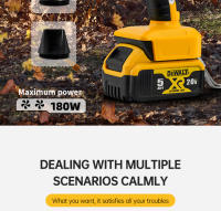 Soplador Eléctrico Portátil Dewalt 20V Sin Escobillas Multiusos Para Coche Secador De Mano Herramientas De Pulverización Y Limpieza - details 1