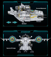 Star Wars Nave Espacial De Construcción Bloques MOC Set De Modelos Técnicos DIY Regalo De Navidad Para Niños Y Adultos Hombres Y Mujeres - details 27