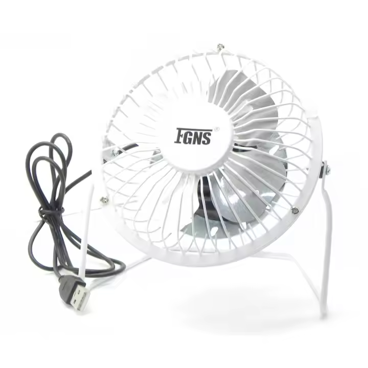 Mini Ventilador Portátil con USB de 4 Pulgadas,  ideal para el hogar, Oficina y coche  compatible con portátil, adaptador, cargador de coche, etc. - 1