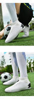 Nuevos Zapatos De Fútbol Para Hombres Entrenamiento Profesional Antideslizantes Para Campo Artificial Botas De Fútbol Con Tela Microfibra Antorcha Media Calf High Rubber Outsole - details 6