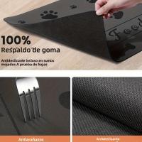 Alfombrilla De Alimentación Para Perros Absorbente Antideslizante Secado Rápido Placa De Alimento Y Agua Para Mascotas - details 2