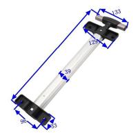 Asa de equipo, Equipo de viaje Mango telescopico, Manija de equipo extraible Telescopic Maleta Trolley Equipaje Trolley - details 2