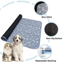 2pcs Almohadillas De Orina Para Perros Grandes Rosa Rink Lavables Reutilizables Para Entrenamiento De Perros Y Juego - details 2